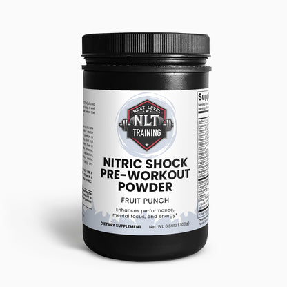 Nitric Shock Pre-Workout Powder (Fruit Punch)