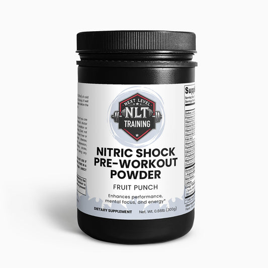 Nitric Shock Pre-Workout Powder (Fruit Punch)
