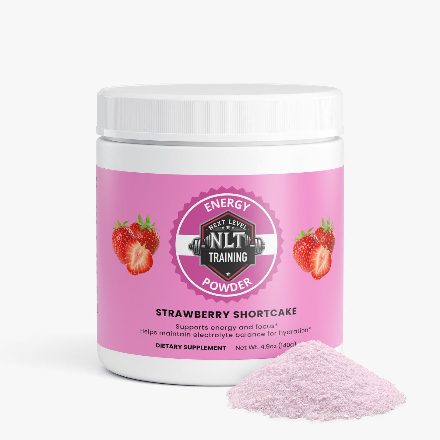 energy powder (strawberry shortcake)